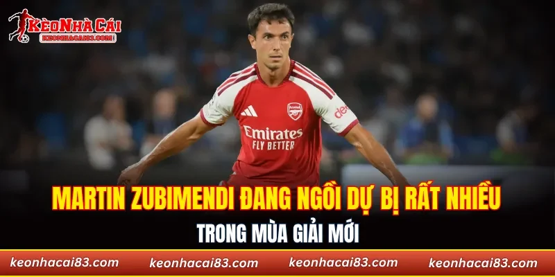 Martin Zubimendi đang ngồi dự bị rất nhiều trong mùa giải mới
