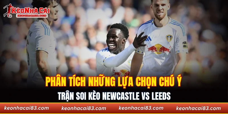 Phân tích những lựa chọn chú ý trận soi kèo Newcastle vs Leeds